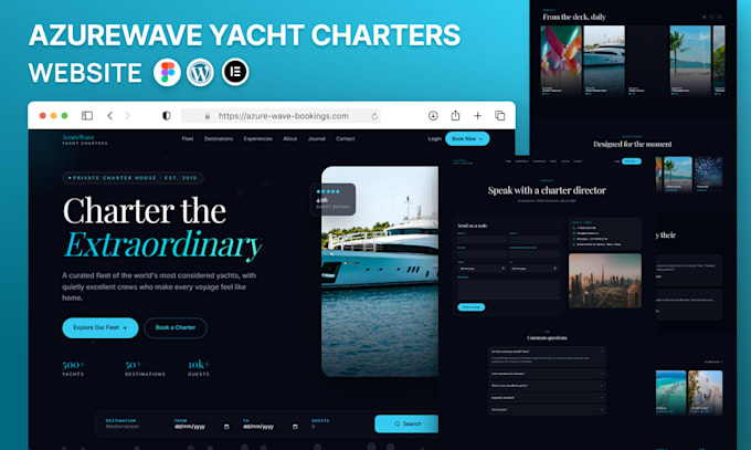 build luxury website design and website development
