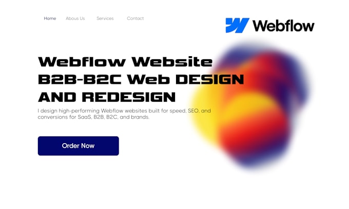 figma to webflow website design webflow for saas website b2c, business website