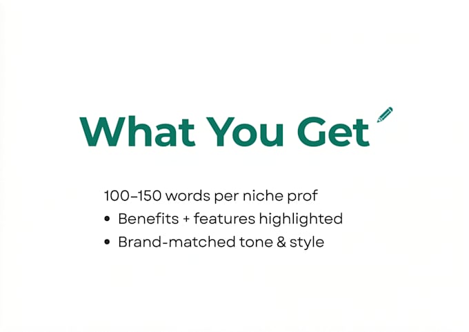write clear, engaging product descriptions