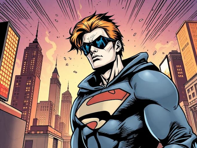 comic book illustration graphic novel comic