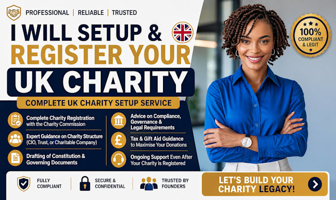 uk charity registration charity commission application cio setup