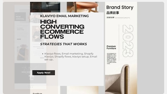setup email marketing flows, klaviyo email flows, klaviyo email marketing