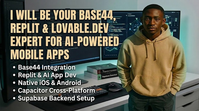 bsae44 lovable replit ai app android ios capacitor supabase mobile app