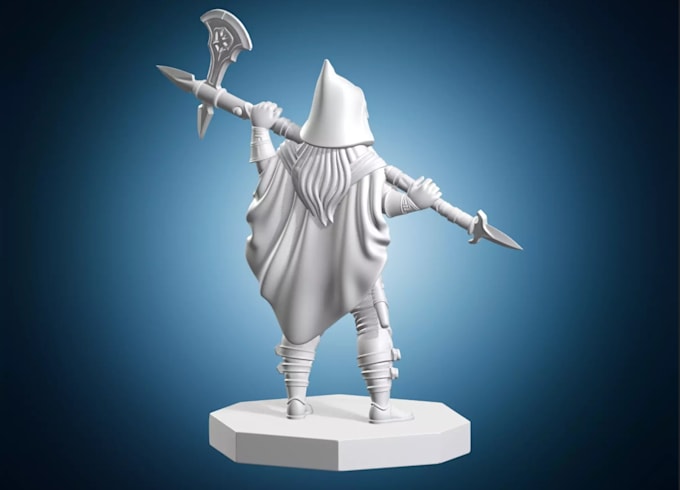create 3d sculpting, game, gmod, vrchat, 3d character modeling for 3d printing