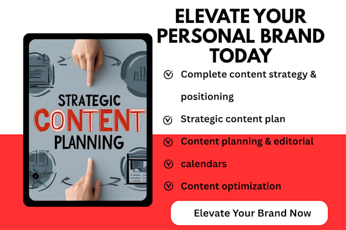 create a high converting content strategy, plan content calendar