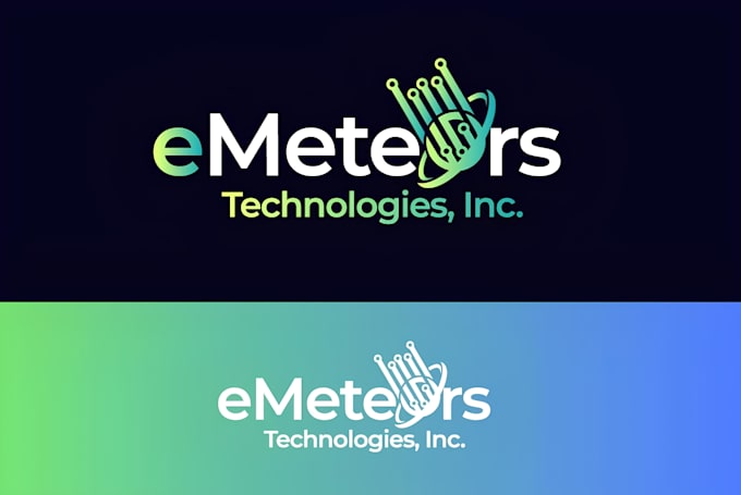 create modern ai tech brand identity for startups