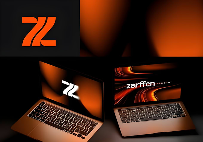 create modern tech brand identity for startup business