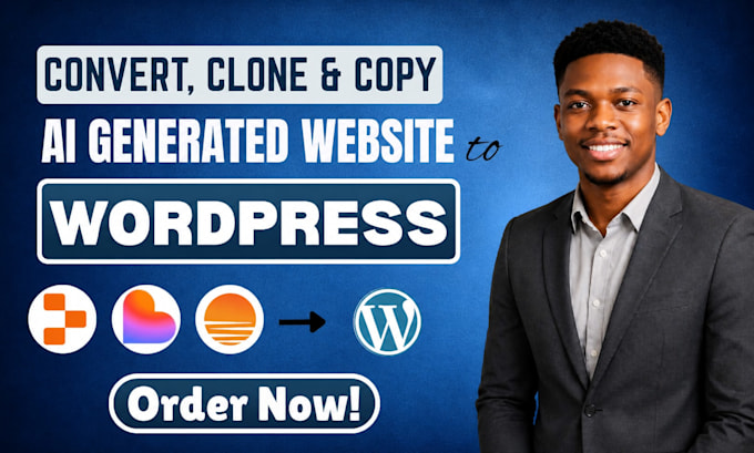 copy clone convert lovable to wordpress, base44, replit to wordpress, lovable ai