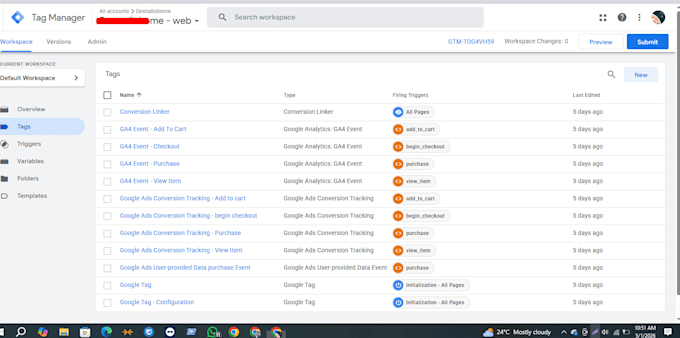 setup google ads enhanced conversion tracking, ga4 ecommerce