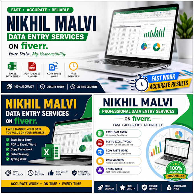 do data entry, copy paste, typing work in excel or word