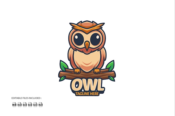 do modern creative awesome outstanding owl logo