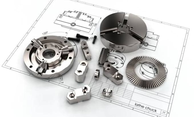 create expert solidworks 3d models and technical 2d drawings