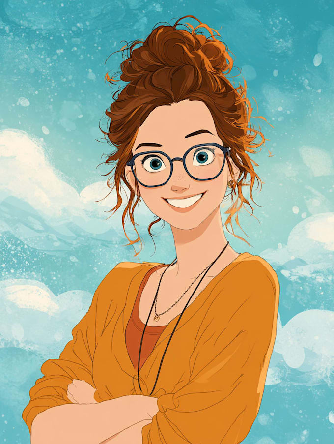 do disney cartoon portrait