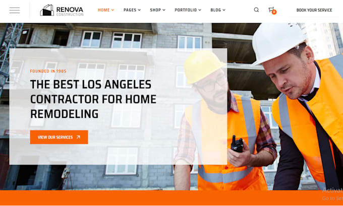 design construction website remodeling web contractor website plumbing website