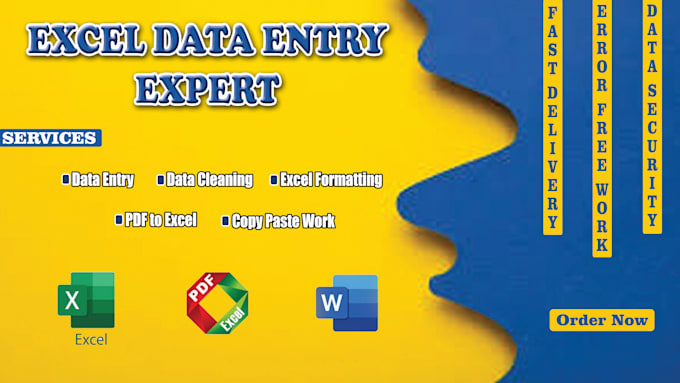 do fast accurate data entry