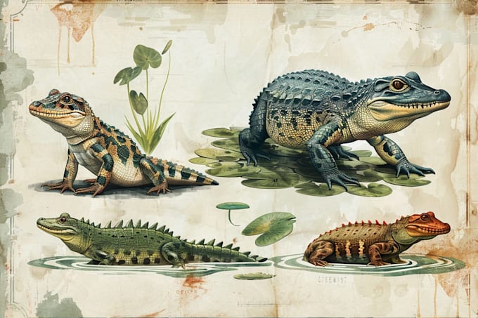draw scientific animals, plants or encyclopedia book illustrations