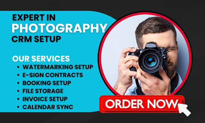 set up photography studio ninja vsco shootq zenfolio shootproof session CRM