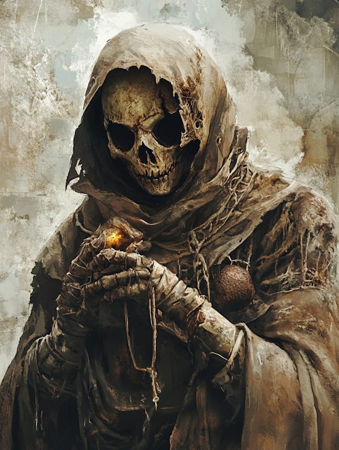 do horror character design