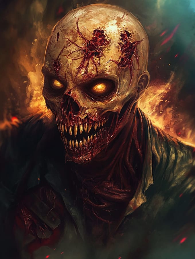 do horror character design