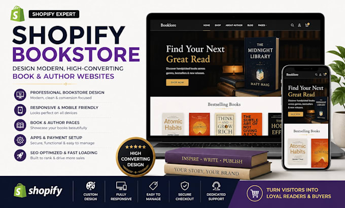 do book store, shopify book store, ebook website with premium theme