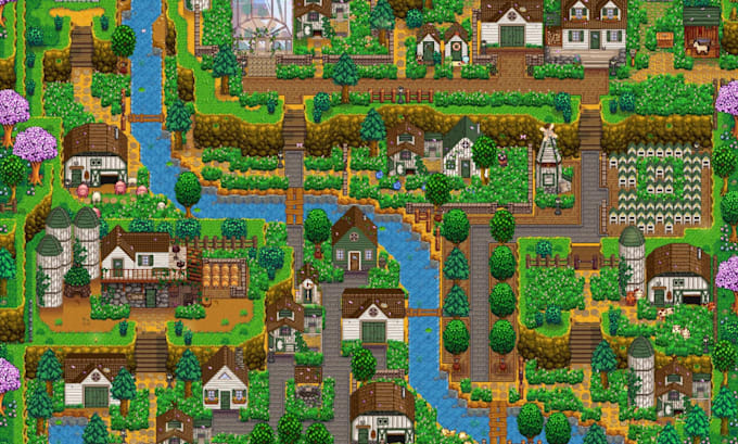do pixel tileset, pixel tilemap, top down tileset, indie game, platformer, rpg