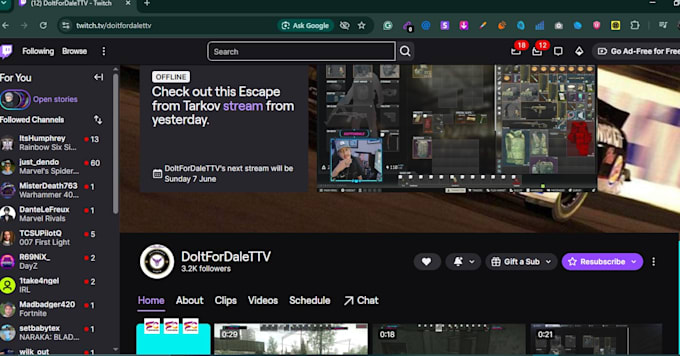 do a professional twitch channel audit and growth strategy