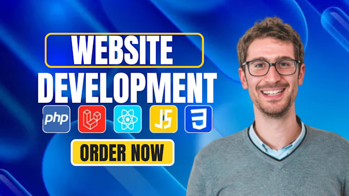 build rebuild custom website development full stack front end back end developer