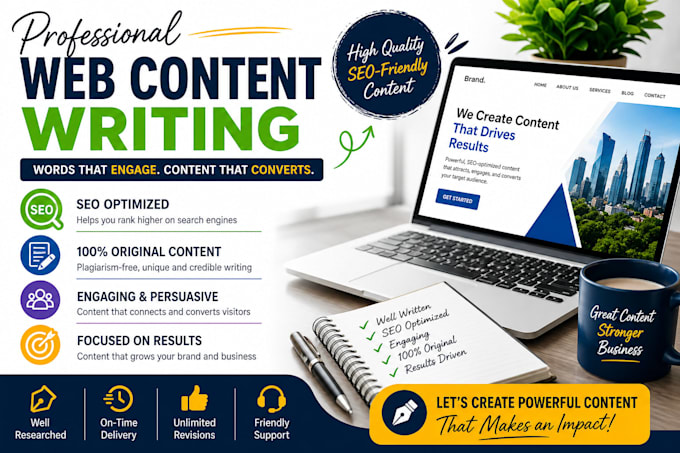 create SEO friendly web content