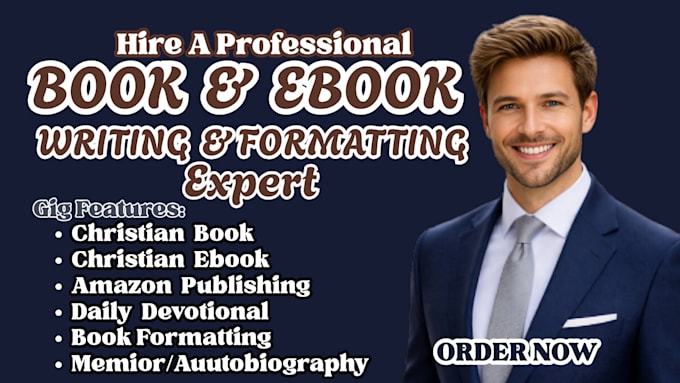 format, edit christian ebook,developmental editor, proofread memior autobiograhy