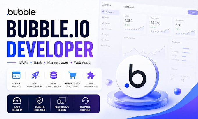 build bubble website bubble mvp bubble saas as bubble app developer