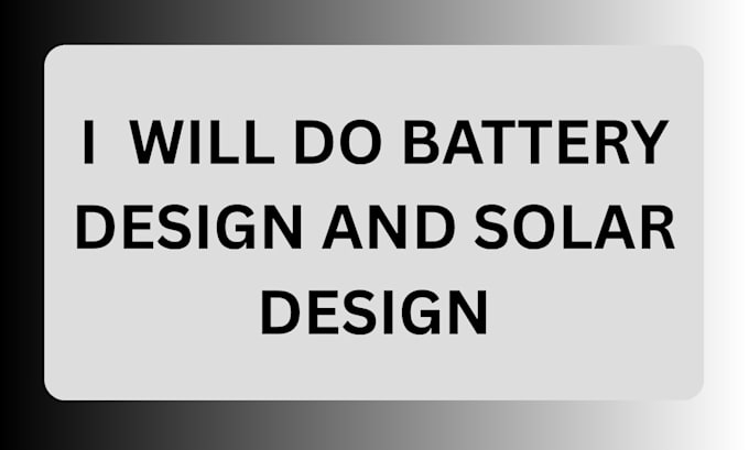 do battery design pcb circuit solar design