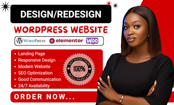 build wordpress blog website design redesign wordpress website development