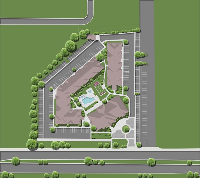 create site plan, plat map, campground map, subdivision design in 24hours