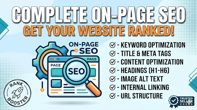 do professional onpage SEO for your website