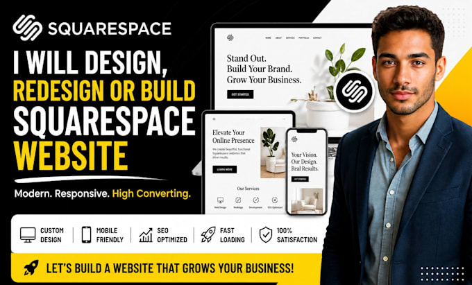 redesign optimize and improve your squarespace website