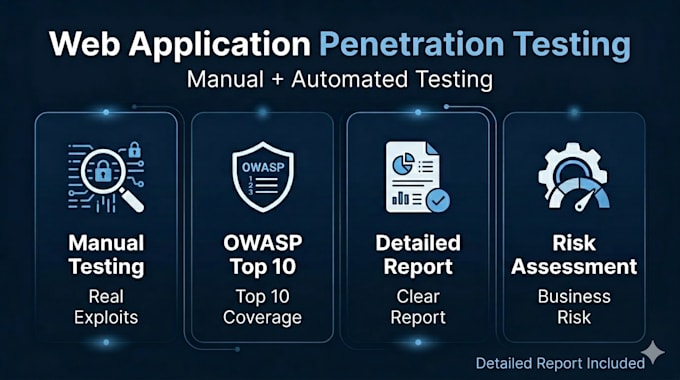 do web application penetration testing and security testing