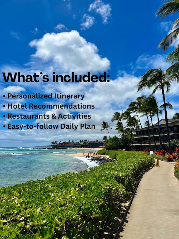 plan your perfect travel itinerary