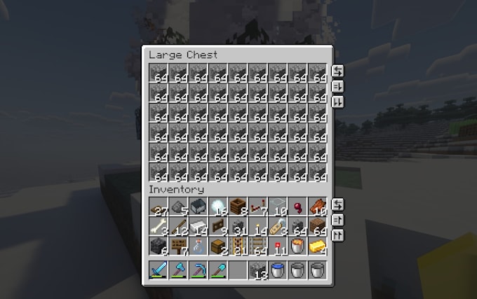 do literally anything for your minecraft world