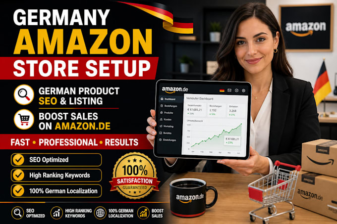 do germany amazon store setup, german amazon product SEO, germany amazon listing