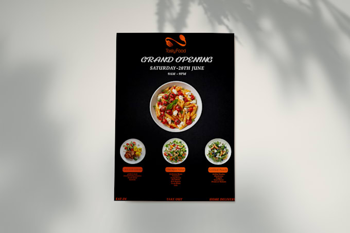 create a poster for your business