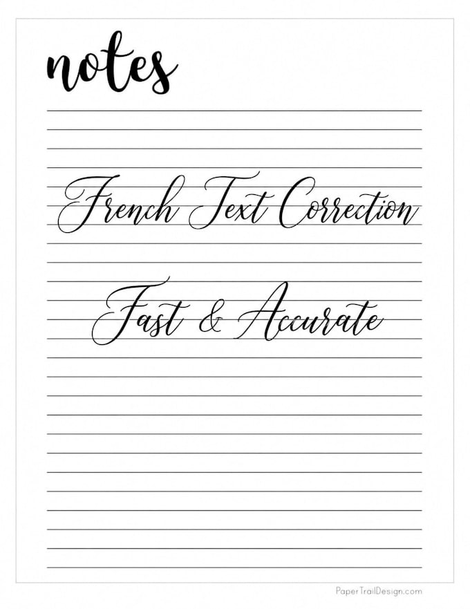 correct and improve your french text
