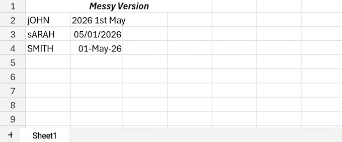 do professional excel data entry and data cleaning