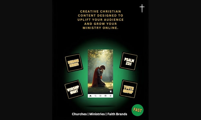 design church social media posts and graphics