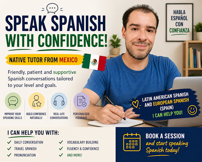 help you to speak spanish with confidence