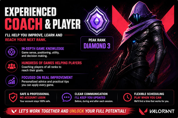 coach you to reach diamond in valorant