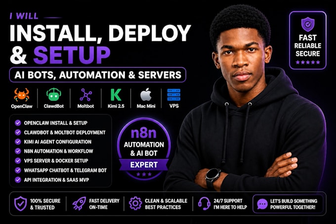 setup install deploy openclaw moltbot claude ai deploy kimi 2 5 mac mini bot vps