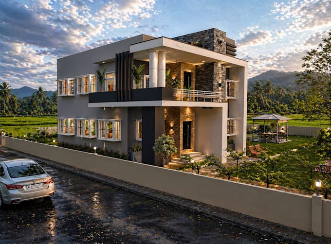 create architectural drawings for residential buildings