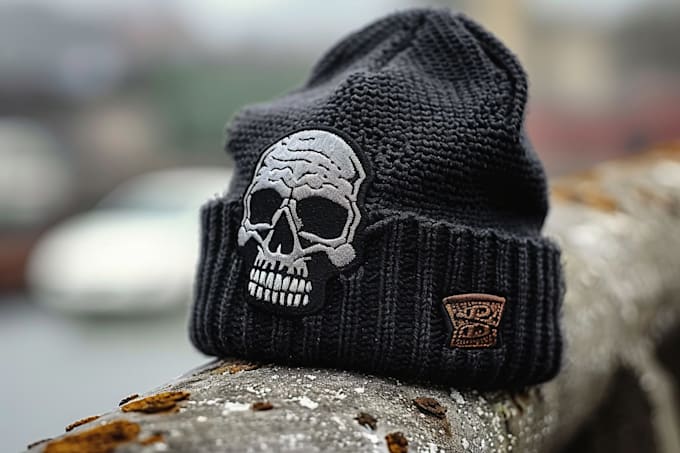 do unique hat patch design for cap beanie badge logo