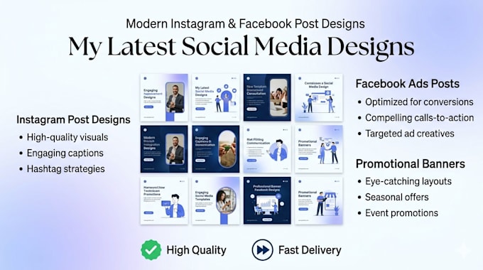 create modern social media post design in canva for brand