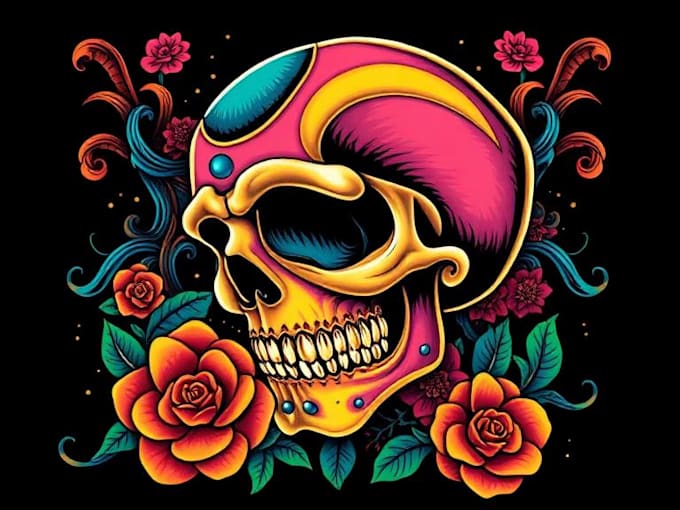 create old school or traditional tattoo design